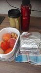 I packed a lunch for us--lunch and snack for 2--cost: 3,25 euros
