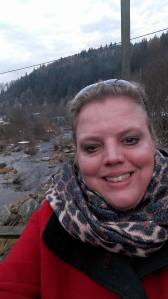 I am on the Murg River in the Village of Kirschbaumwassen